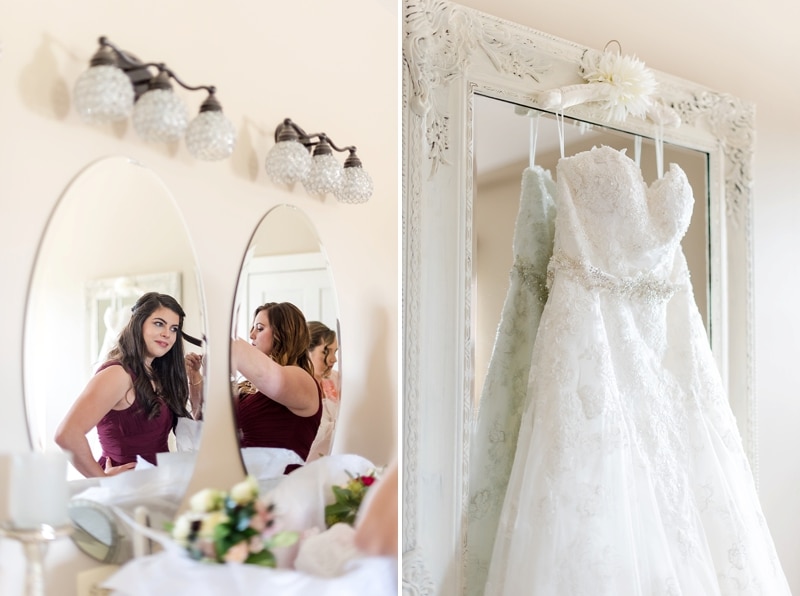 Mirrors in bridal suite of Shadow Creek