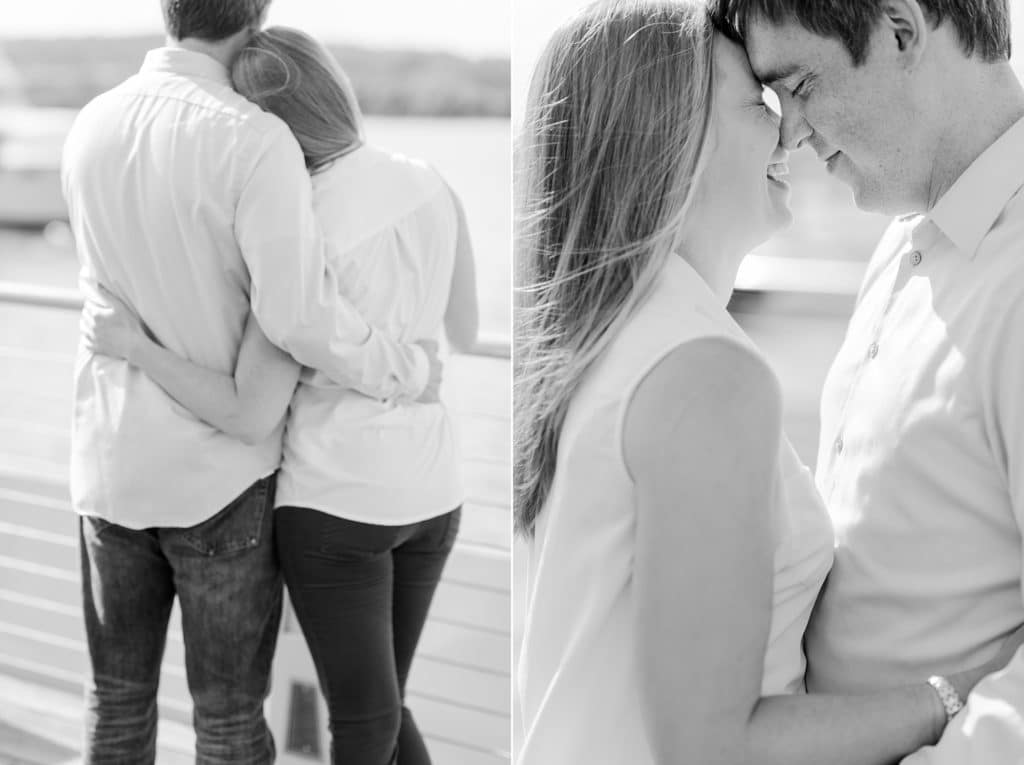couple during their dc engagement session