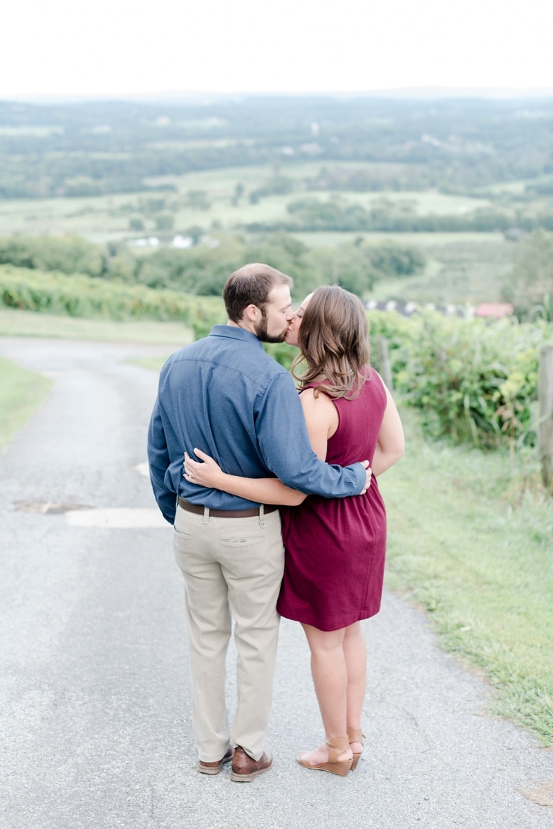 Engagement Session at Bluemont Vineyard and Winery photographer