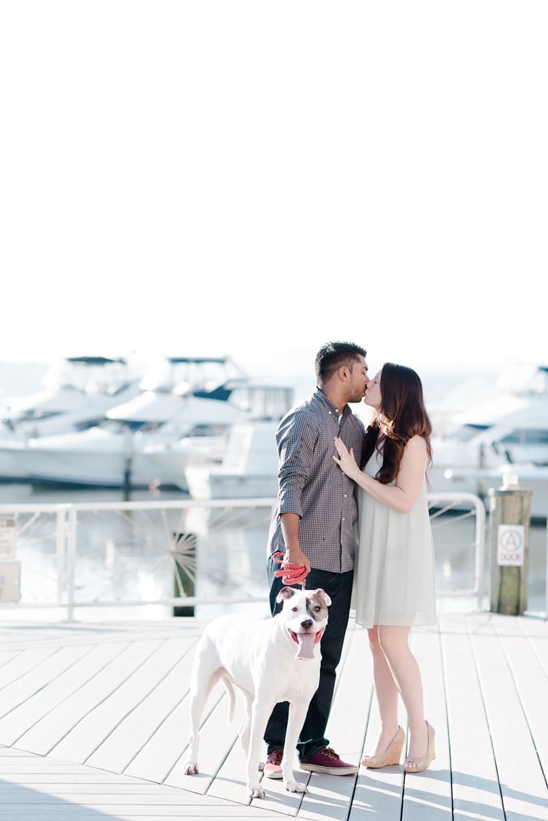 Old Town Alexandria engagement session photographer