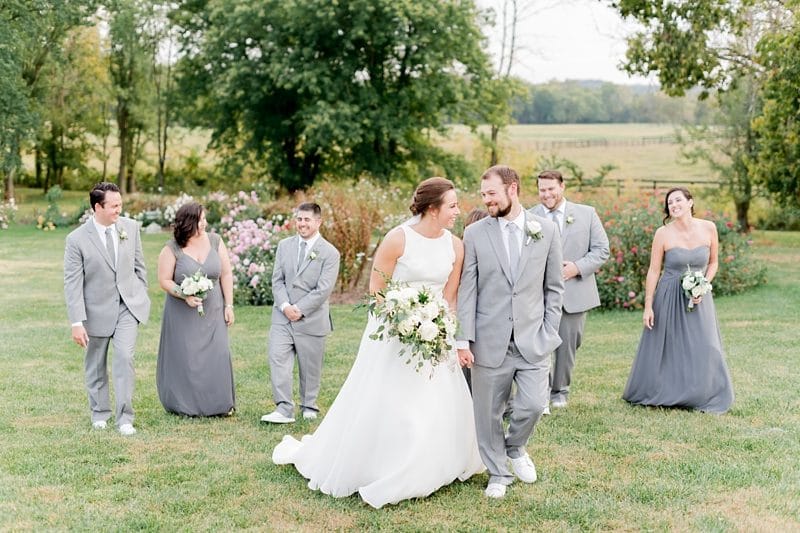 Bridal party at Riverside on the Potomac wedding