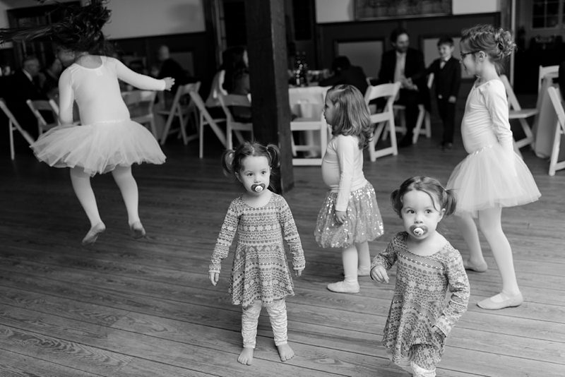 Kids dancing at wedding 