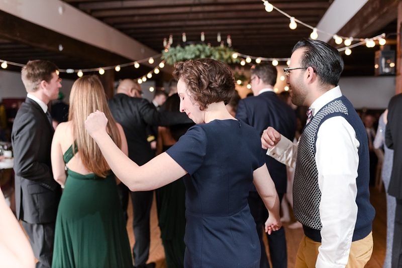 Guests dancing at Williamsburg Winery reception