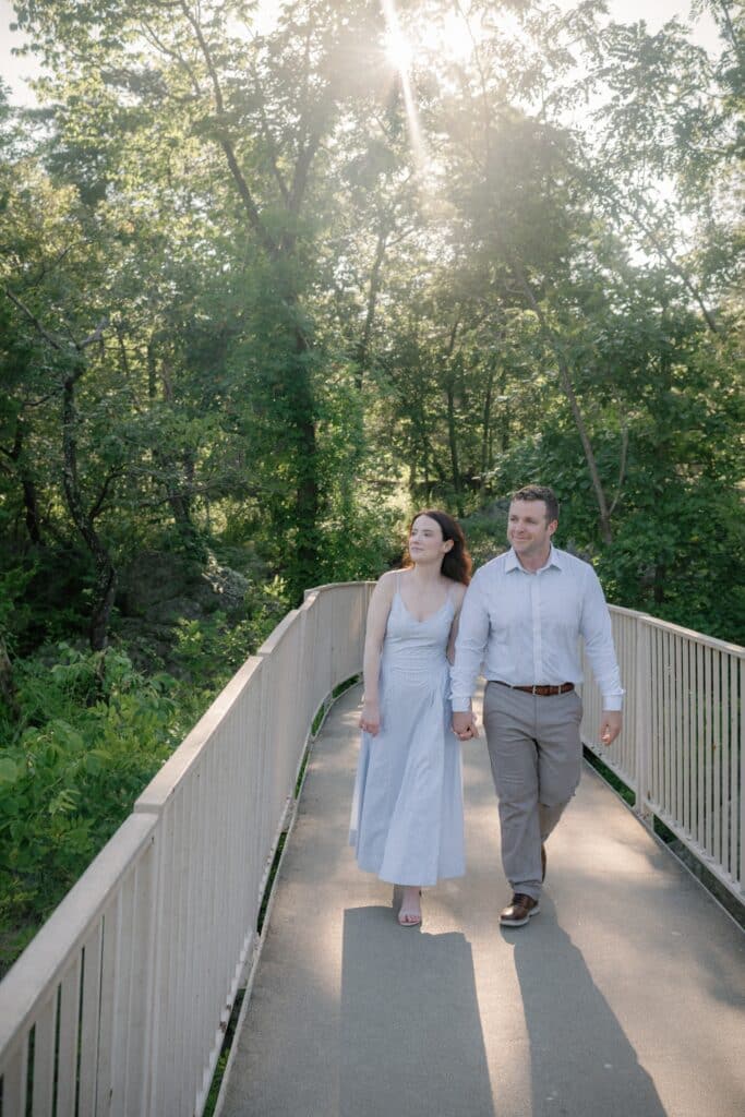 Great Falls Park MD Engagement Photographer
