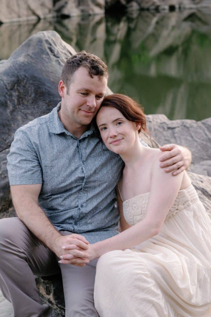 Great Falls Park MD Engagement Photographer